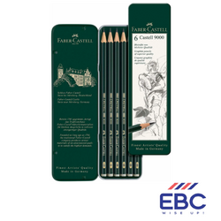 FABER-CASTELL 9000 graphite pencil (Set of 6)